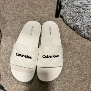 Calvin Klein slides